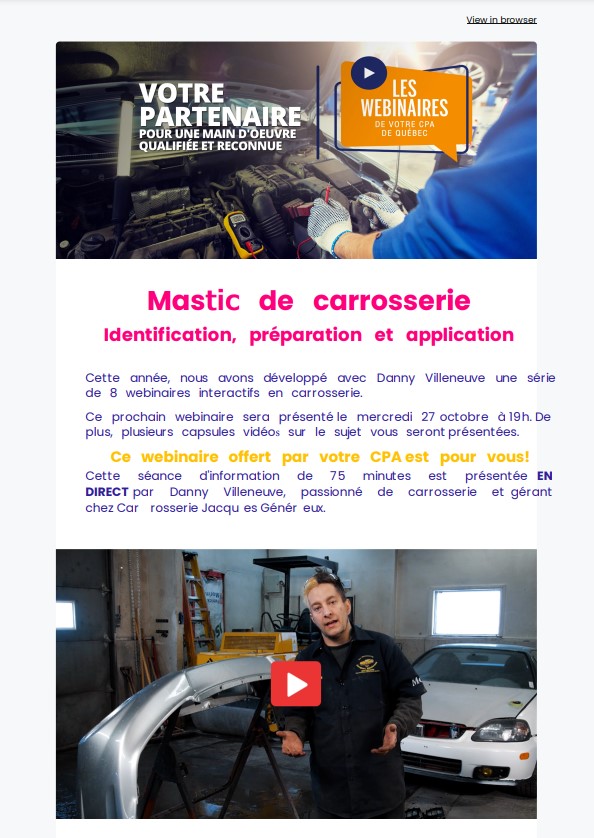 PDF - Webinaire - Mastic de carrosserie