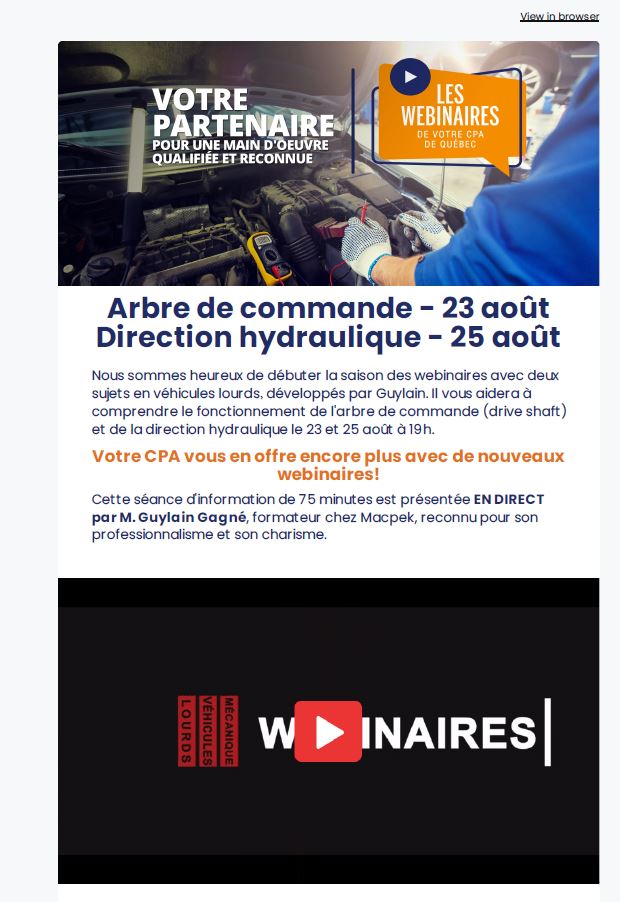 PDF - Webinaire - L'arbre de commande