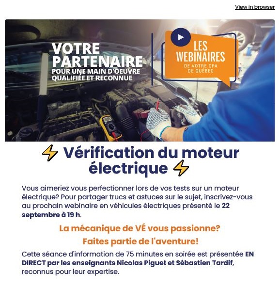 PDF - Webinaire - Vérification du moteur électrique